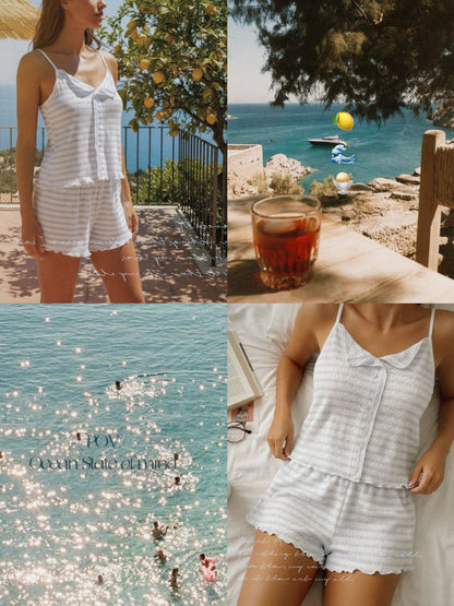 Matilda Pajama Set *Padded Top*